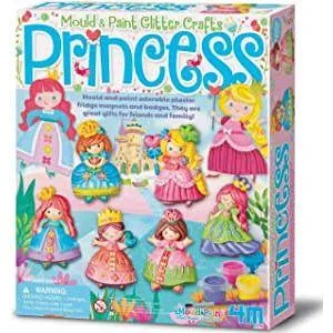 Educational toys for teaching biotechnology basics​ 4M Mould N Paint Glitter Princess 3528