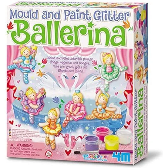 Educational toys for teaching political science 4M Mould Paint Glitter Ballerina 3527 Educational toys for teaching political science 4M Mould Paint Glitter Ballerina 3527