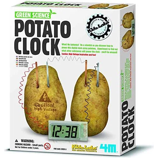 Educational toys for sensory integration​ 4M Potato Clock 3275