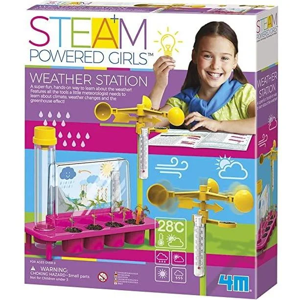 Educational toys for teaching space exploration​ 4M Steam Weather Station