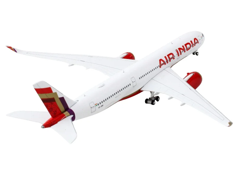 Bus - terminal model toys for public - transportation scenarios Airbus A350-900 Commercial Aircraft "Air India" (VT-JRH) White with Tail Graphics 1/400 Diecast Model Airplane by GeminiJets Bus - terminal model toys for public - transportation scenarios Airbus A350-900 Commercial Aircraft "Air India" (VT-JRH) White with Tail Graphics 1/400 Diecast Model Airplane by GeminiJets
