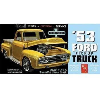 Tribal - hut model toys for anthropology enthusiasts​ AMT 1/25 1953 Ford PickUp