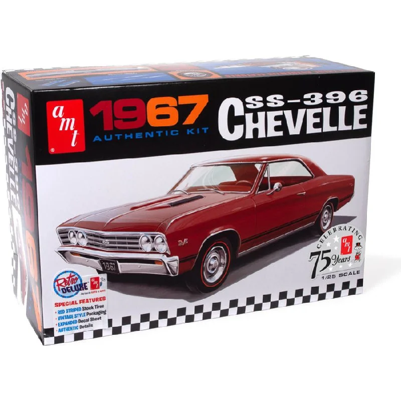 Cyberpunk - themed model toys for future - tech lovers AMT 1967 Chevrolet Chevelle SS396 1:25 Scale Model Kit Cyberpunk - themed model toys for future - tech lovers AMT 1967 Chevrolet Chevelle SS396 1:25 Scale Model Kit