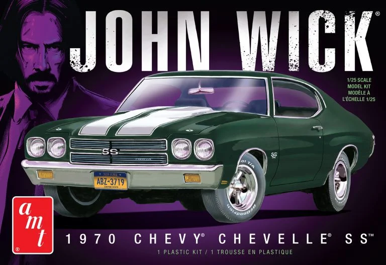 Renaissance - era town model toys for art - history lovers AMT 1970 Chevy Chevelle John Wick 1:25 Scale Model Kit Renaissance - era town model toys for art - history lovers AMT 1970 Chevy Chevelle John Wick 1:25 Scale Model Kit