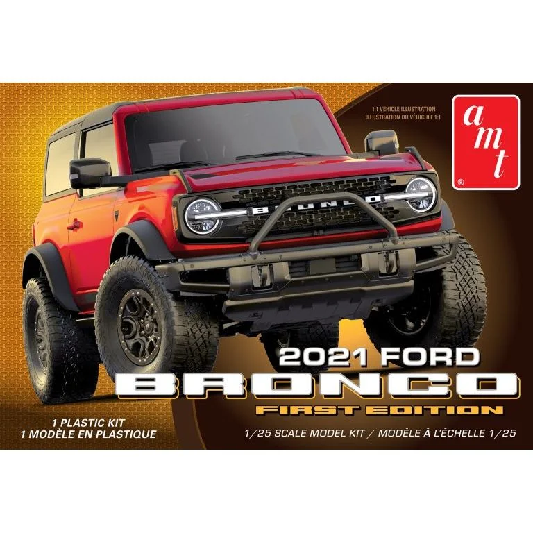 Carousel model toys for decorative and interactive play AMT 2021 Ford Bronco 1st Edition 1:25 Scale Model Kit Carousel model toys for decorative and interactive play AMT 2021 Ford Bronco 1st Edition 1:25 Scale Model Kit