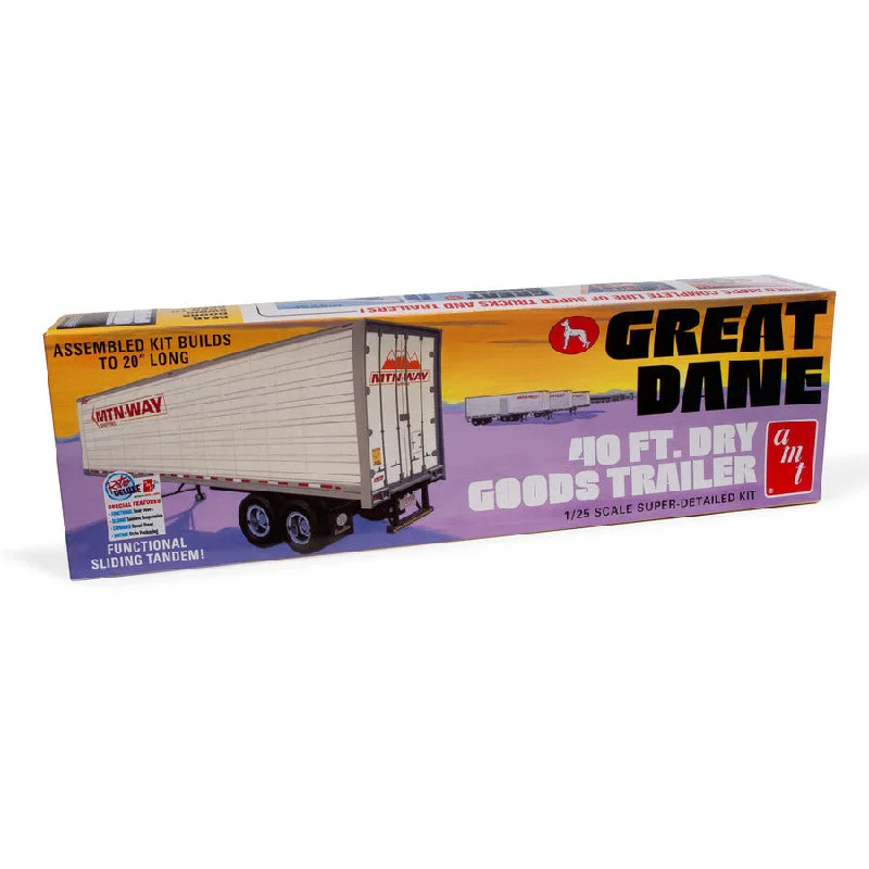Carnival model toys with game booths AMT Great Dane Dry Goods Semi Trailer 1:25 Scale Model Kit Carnival model toys with game booths AMT Great Dane Dry Goods Semi Trailer 1:25 Scale Model Kit