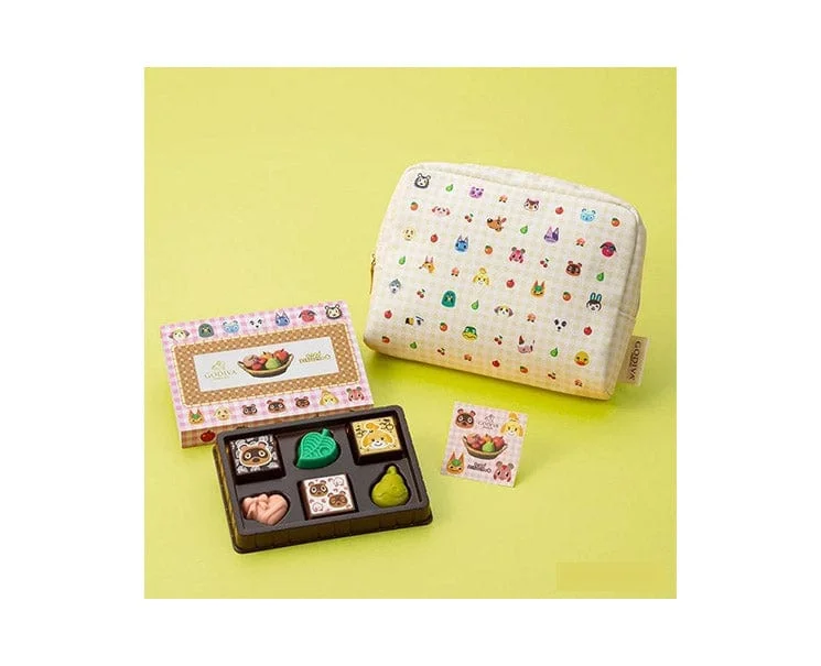 Single - player story - driven video games​ Animal Crossing x Godiva Pouch Set