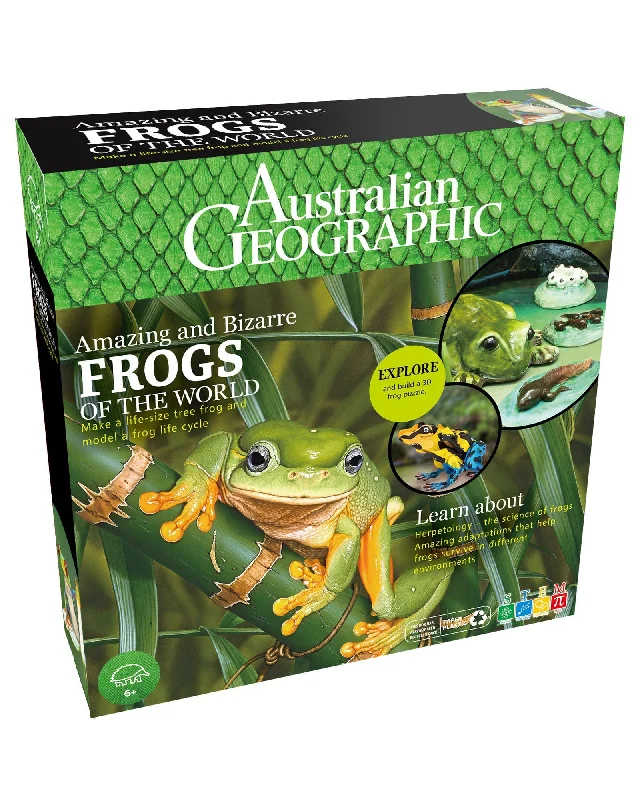 Math - focused educational toys for preschoolers Australian Geographic Amazing and Bizarre Frogs of the World Math - focused educational toys for preschoolers Australian Geographic Amazing and Bizarre Frogs of the World
