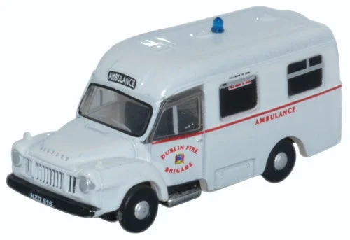 Police cars with high - speed capabilities for law enforcement Oxford Diecast Bedford J1 Ambulance Dublin Police cars with high - speed capabilities for law enforcement Oxford Diecast Bedford J1 Ambulance Dublin