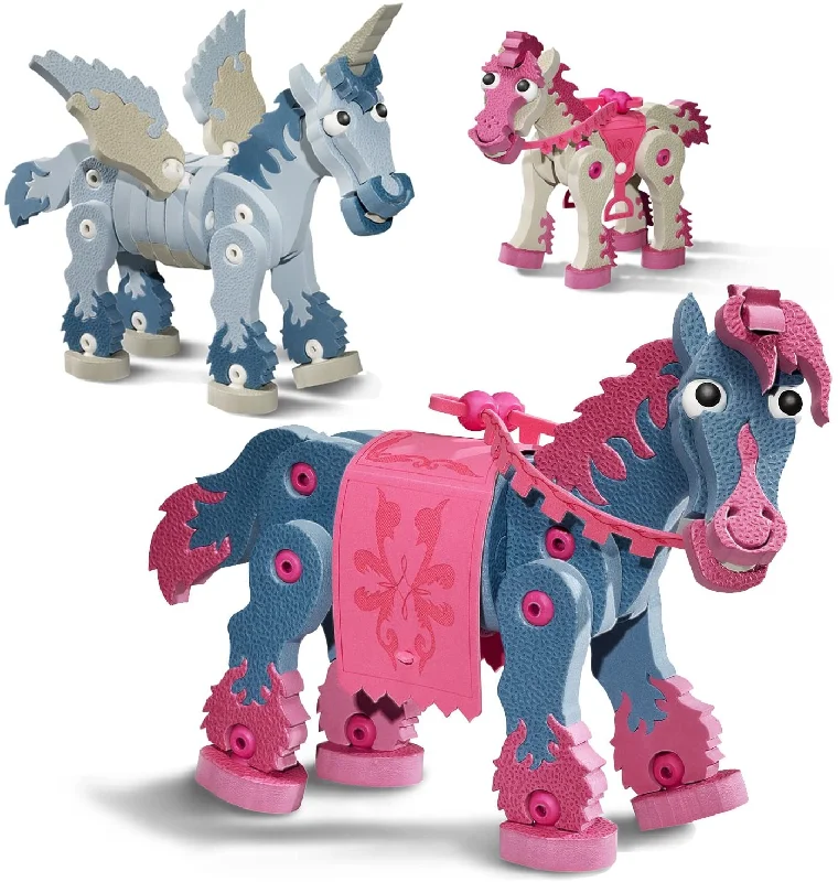 Educational toys for teaching physics principles​ Bloco Horses & Unicorns