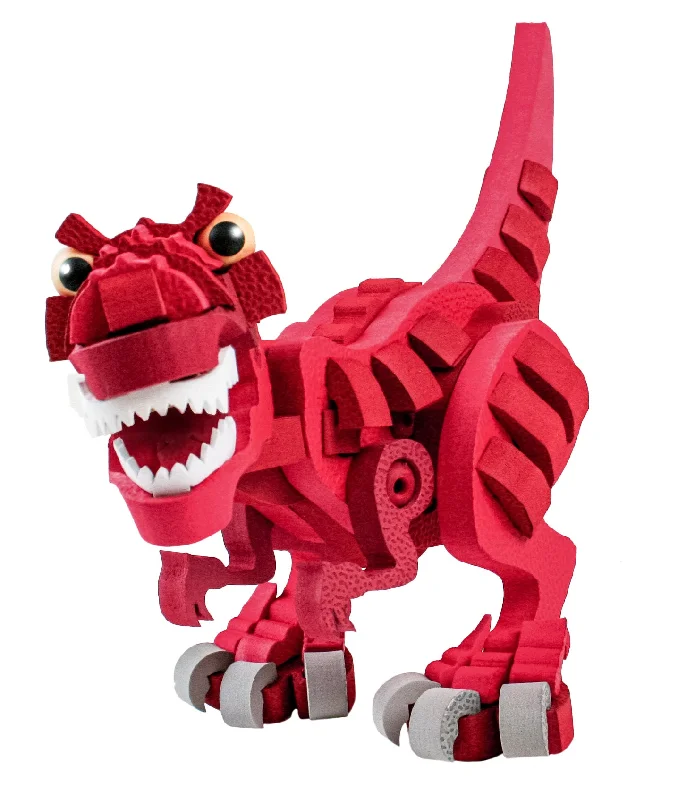 Educational toys for teaching computer skills​ Bloco Red T-Rex