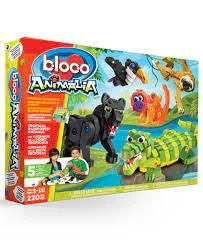 Educational toys for teaching marketing concepts​ Bloco Tropical Forest Animals