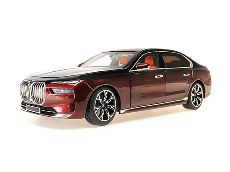 Fire truck model toys for future firefighters to role - play BMW i7 Black and Red Metallic 1/18 Diecast Model Car by Minichamps Fire truck model toys for future firefighters to role - play BMW i7 Black and Red Metallic 1/18 Diecast Model Car by Minichamps