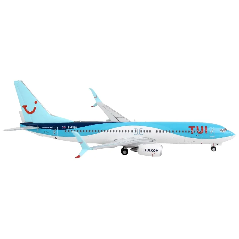 Train set model toys with realistic track layouts for kids Boeing 737-800 Commercial Aircraft "TUI Airways" Blue and White 1/400 Diecast Model Airplane by GeminiJets Train set model toys with realistic track layouts for kids Boeing 737-800 Commercial Aircraft "TUI Airways" Blue and White 1/400 Diecast Model Airplane by GeminiJets