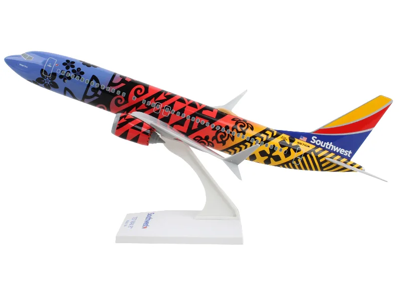 Cowboy - ranch model toys for Western - themed adventures Boeing 737 MAX 8 Commercial Aircraft "Southwest Airlines - Imua One" (N8710M) Hawaiian Graphics (Snap-Fit) 1/130 Plastic Model by Skymarks Cowboy - ranch model toys for Western - themed adventures Boeing 737 MAX 8 Commercial Aircraft "Southwest Airlines - Imua One" (N8710M) Hawaiian Graphics (Snap-Fit) 1/130 Plastic Model by Skymarks