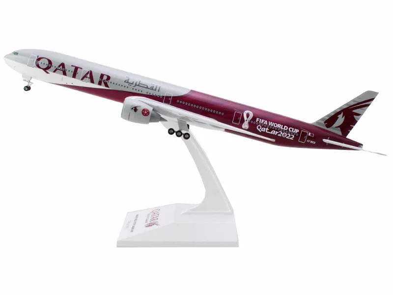Pirate - island model toys for treasure - hunting play Boeing 777-300 Commercial Aircraft with Landing Gear "Qatar Airways - FIFA World Cup Qatar 2022" Gray and Dark Red (Snap-Fit) 1/200 Plastic Model by Skymarks Pirate - island model toys for treasure - hunting play Boeing 777-300 Commercial Aircraft with Landing Gear "Qatar Airways - FIFA World Cup Qatar 2022" Gray and Dark Red (Snap-Fit) 1/200 Plastic Model by Skymarks