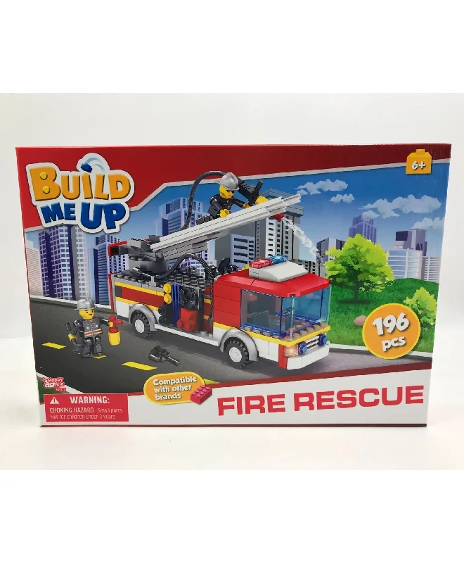 Educational toys for teaching anthropology concepts Build Me Up Blocks Fire Station Multicolour - 245 Pieces Educational toys for teaching anthropology concepts Build Me Up Blocks Fire Station Multicolour - 245 Pieces