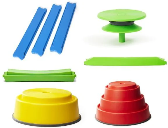 Outdoor toys for triplets to have group fun​ Build 'n' Balance - Intermediate Set
