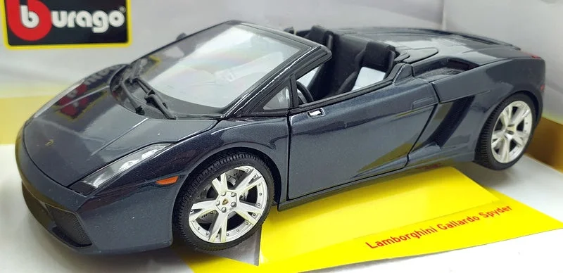 Hybrid cars combining fuel and electric power for efficiency Burago 1/18 scale Diecast 18-12016 - Lamborghini Gallardo Spyder - DK Grey Hybrid cars combining fuel and electric power for efficiency Burago 1/18 scale Diecast 18-12016 - Lamborghini Gallardo Spyder - DK Grey
