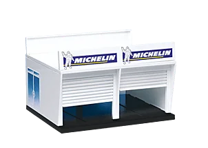 Model train tracks in different gauges Carrera 21104 Pit Stop Lane, 1 Double Garage w/Railing - Digital 124/132 Model train tracks in different gauges Carrera 21104 Pit Stop Lane, 1 Double Garage w/Railing - Digital 124/132
