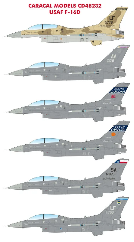 Indian - palace model toys for South - Asian - history learning Caracal 1/48 decal CD48232- US Air Force F-16D Viper for Kinetic or HSG Indian - palace model toys for South - Asian - history learning Caracal 1/48 decal CD48232- US Air Force F-16D Viper for Kinetic or HSG