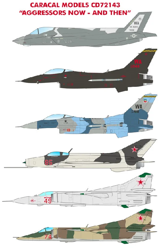 Roman - colosseum model toys for ancient - civilization study Caracal 1/72 decal CD72143 Aggressors Now and Then F-35A, F-16C, MiG-21 &23 Roman - colosseum model toys for ancient - civilization study Caracal 1/72 decal CD72143 Aggressors Now and Then F-35A, F-16C, MiG-21 &23