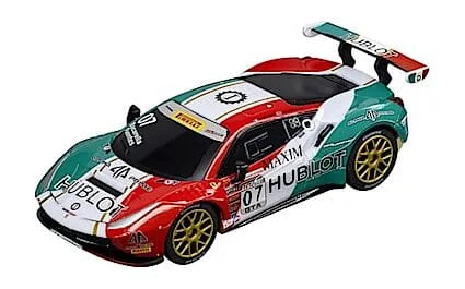 Model train cars for different purposes Carrera 64186 Ferrari 488 GT3 "Squadra Corse Garage Italia, No.7", GO!!! 1/43 Model train cars for different purposes Carrera 64186 Ferrari 488 GT3 "Squadra Corse Garage Italia, No.7", GO!!! 1/43