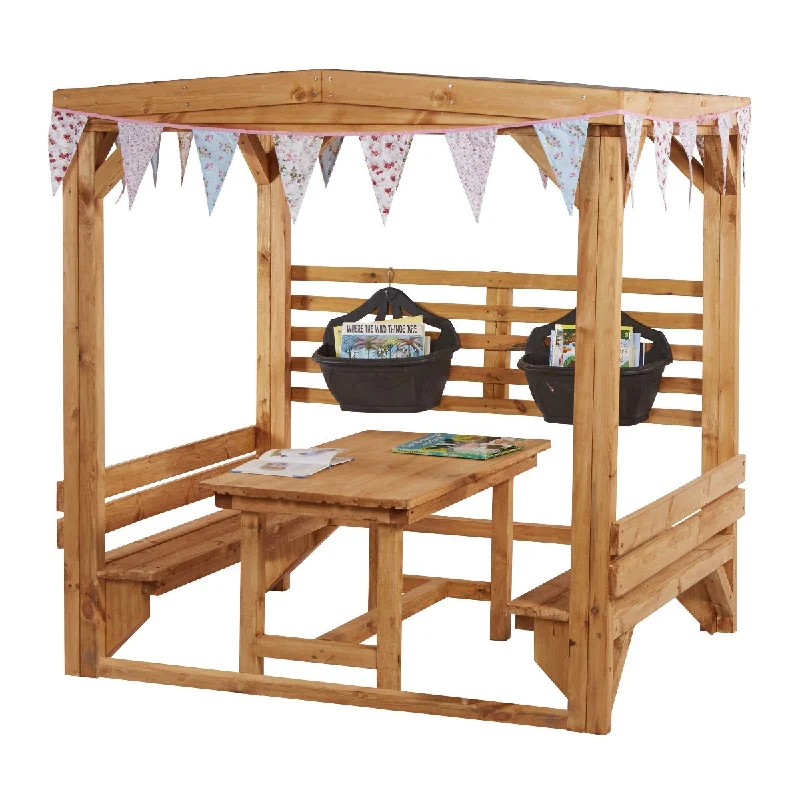 Outdoor toys for Easter like egg - hunting accessories Chatty Shelter With Table & Benches Ks1 Outdoor toys for Easter like egg - hunting accessories Chatty Shelter With Table & Benches Ks1
