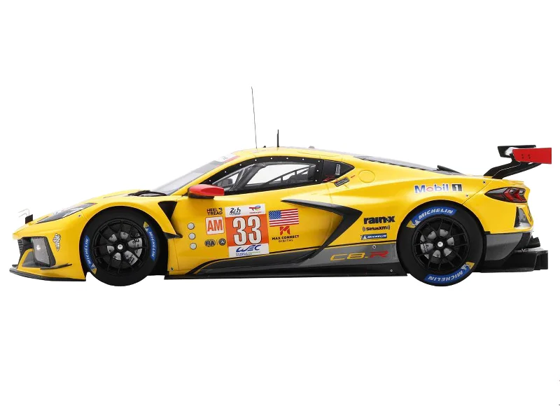 Superhero - lair model toys for comic - book fans Chevrolet Corvette C8.R #33 Nicky Catsburg - Ben Keating - Nicolas Varrone "Corvette Racing" LMGTE Am Class Winner "24 Hours of Le Mans" (2023) with Acrylic Display Case 1/18 Model Car by Spark Superhero - lair model toys for comic - book fans Chevrolet Corvette C8.R #33 Nicky Catsburg - Ben Keating - Nicolas Varrone "Corvette Racing" LMGTE Am Class Winner "24 Hours of Le Mans" (2023) with Acrylic Display Case 1/18 Model Car by Spark