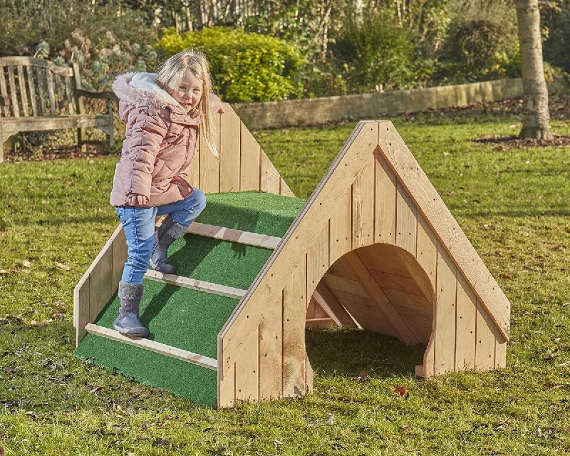 Outdoor toys for toddlers with safety features Clamber Grass Hill Perch Climbing Frame Outdoor toys for toddlers with safety features Clamber Grass Hill Perch Climbing Frame