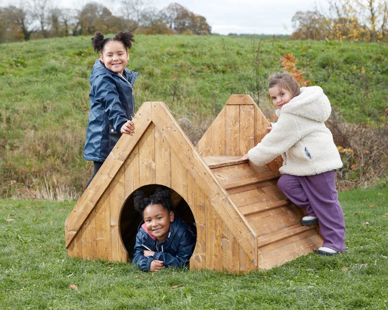 Inflatable outdoor toys for backyard parties​ Clamber Hill Perch Climbing Frame