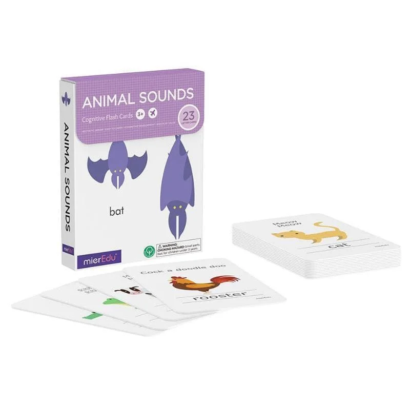 Educational toys for teaching biomedical engineering​ Cognitive Flash Cards - Animal Sounds