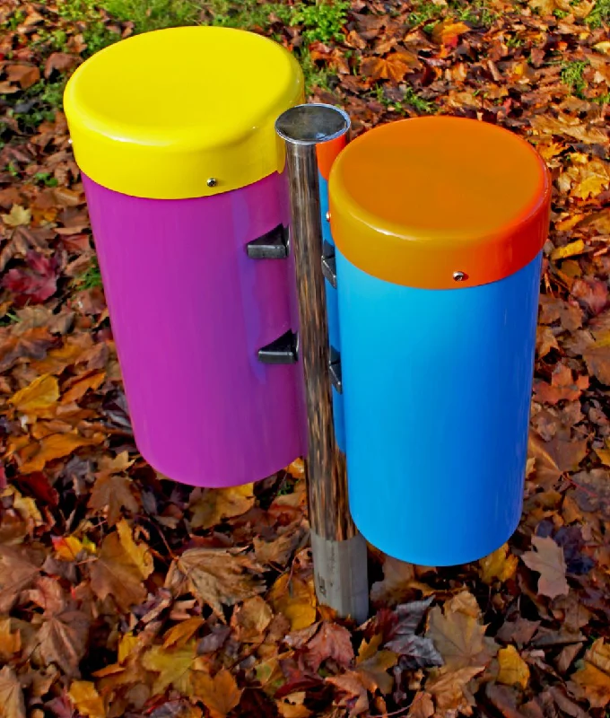 Outdoor toys for sensory - seeking children like bubble machines Congas (Pair) - Sensory Garden Musical Instruments Outdoor toys for sensory - seeking children like bubble machines Congas (Pair) - Sensory Garden Musical Instruments