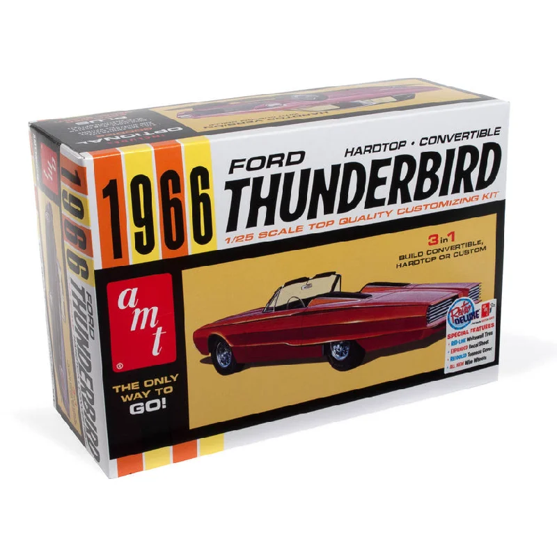 Gas - station model toys for vehicle - refueling play AMT 1966 Ford Thunderbird Hardtop/Convertible 1:25 Scale Model Kit Gas - station model toys for vehicle - refueling play AMT 1966 Ford Thunderbird Hardtop/Convertible 1:25 Scale Model Kit