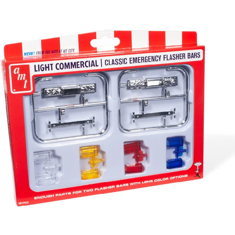 Toy - factory model toys for manufacturing - process exploration AMT Classic Emergency Flasher Parts Pack 1:25 Scale Model Kit Toy - factory model toys for manufacturing - process exploration AMT Classic Emergency Flasher Parts Pack 1:25 Scale Model Kit