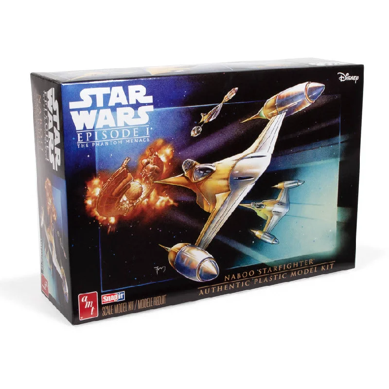 Shopping mall model toys for retail - experience simulation AMT Star Wars: The Phantom Menace N-1 Naboo Starfighter (SNAP) 1:48 Scale Model Kit Shopping mall model toys for retail - experience simulation AMT Star Wars: The Phantom Menace N-1 Naboo Starfighter (SNAP) 1:48 Scale Model Kit