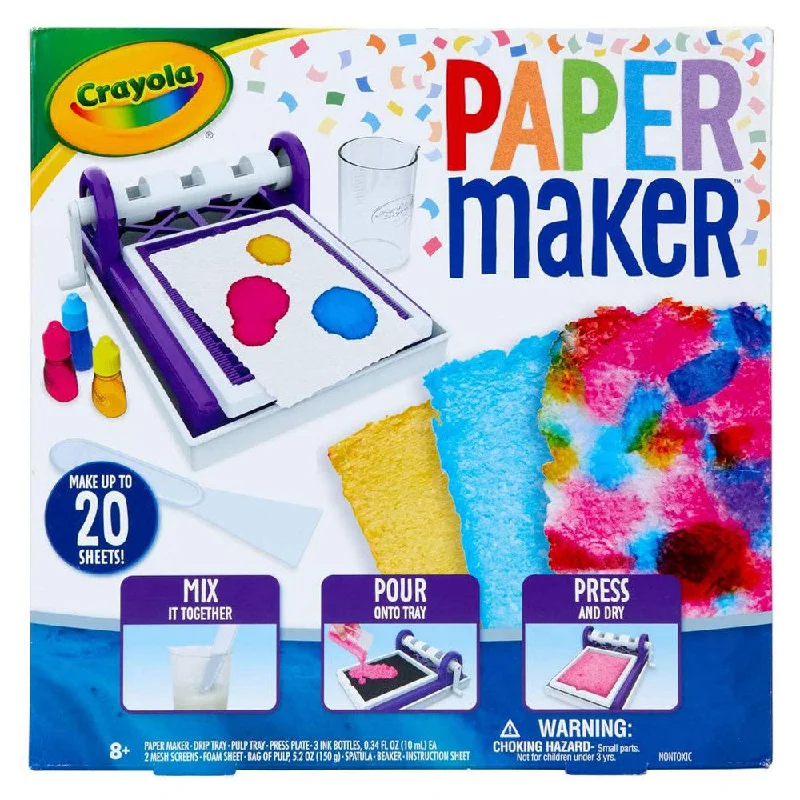 Educational toys for teaching chemical engineering​ Crayola -Maker Machines: Paper Kit