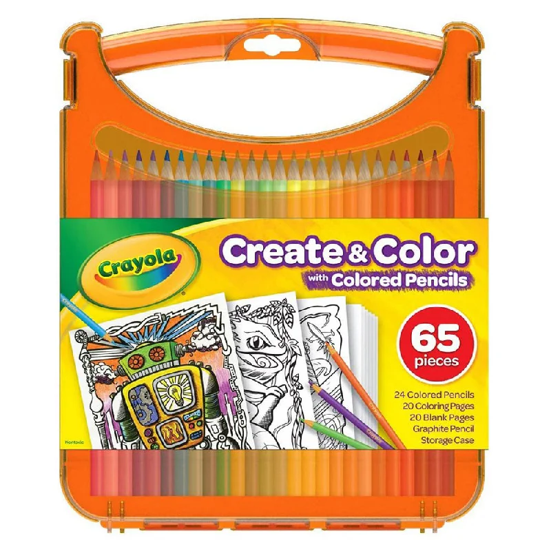 Educational toys for teaching political science​ Create & Color, Colored Pencils Kit