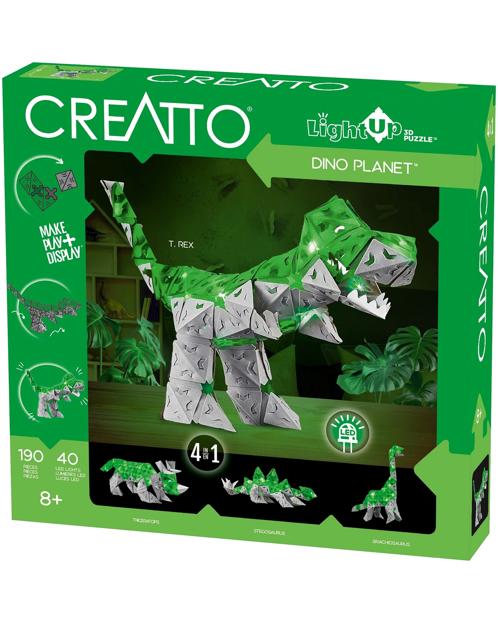 Educational toys for teaching art history​ Creatto Dino Planet