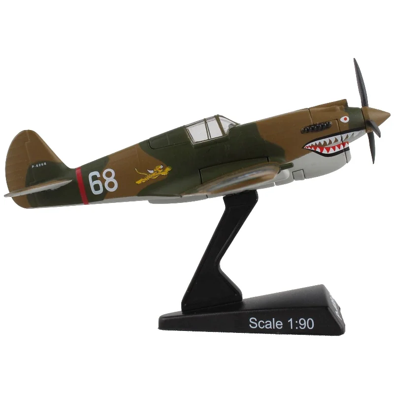 Victorian - dollhouse - inspired model toys for collectors Curtiss P-40 Warhawk Fighter Aircraft "Hell's Angels - Flying Tigers" United States Army Air Corps 1/90 Diecast Model Airplane by Postage Stamp Victorian - dollhouse - inspired model toys for collectors Curtiss P-40 Warhawk Fighter Aircraft "Hell's Angels - Flying Tigers" United States Army Air Corps 1/90 Diecast Model Airplane by Postage Stamp
