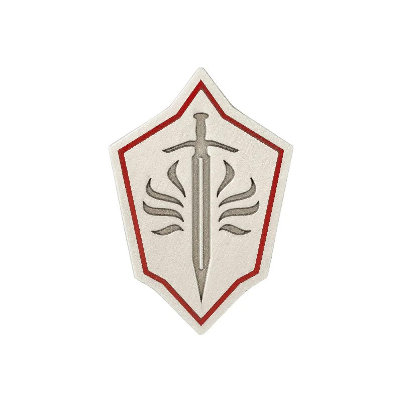 Video games with early access players' feedback Dragon Age - Templar Crest Pin