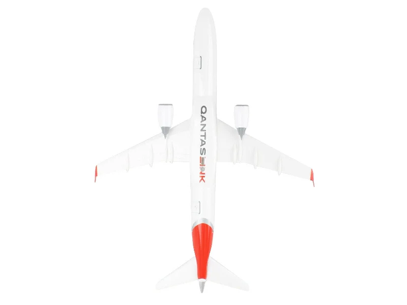 Train set model toys with realistic track layouts for kids Embraer E190 Commercial Aircraft "QantasLink" (VH-UZD) White with Red Tail (Snap-Fit) 1/100 Plastic Model by Skymarks Train set model toys with realistic track layouts for kids Embraer E190 Commercial Aircraft "QantasLink" (VH-UZD) White with Red Tail (Snap-Fit) 1/100 Plastic Model by Skymarks