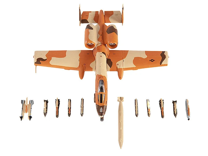 Food - themed model toys like pizza delivery trucks Fairchild Republic A-10C Thunderbolt II Attack Aircraft "917th Tactical Fighter Wing Operation Desert Storm" (1990) United States Air Force 1/144 Diecast Model by JC Wings Food - themed model toys like pizza delivery trucks Fairchild Republic A-10C Thunderbolt II Attack Aircraft "917th Tactical Fighter Wing Operation Desert Storm" (1990) United States Air Force 1/144 Diecast Model by JC Wings