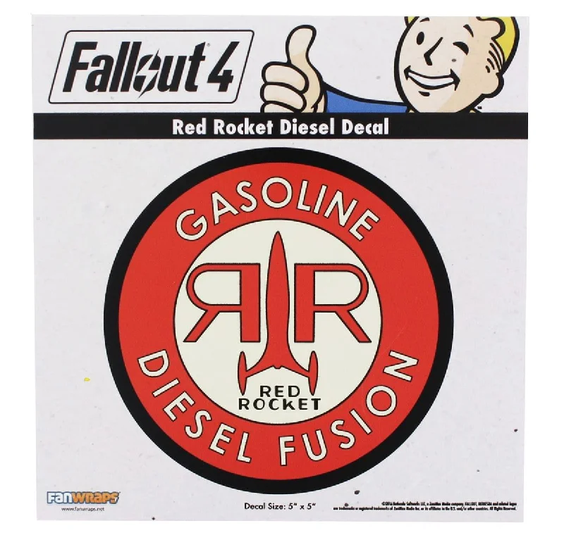 Online multiplayer video games for team play​ Fallout 4 Red Rocket Diesel Decal