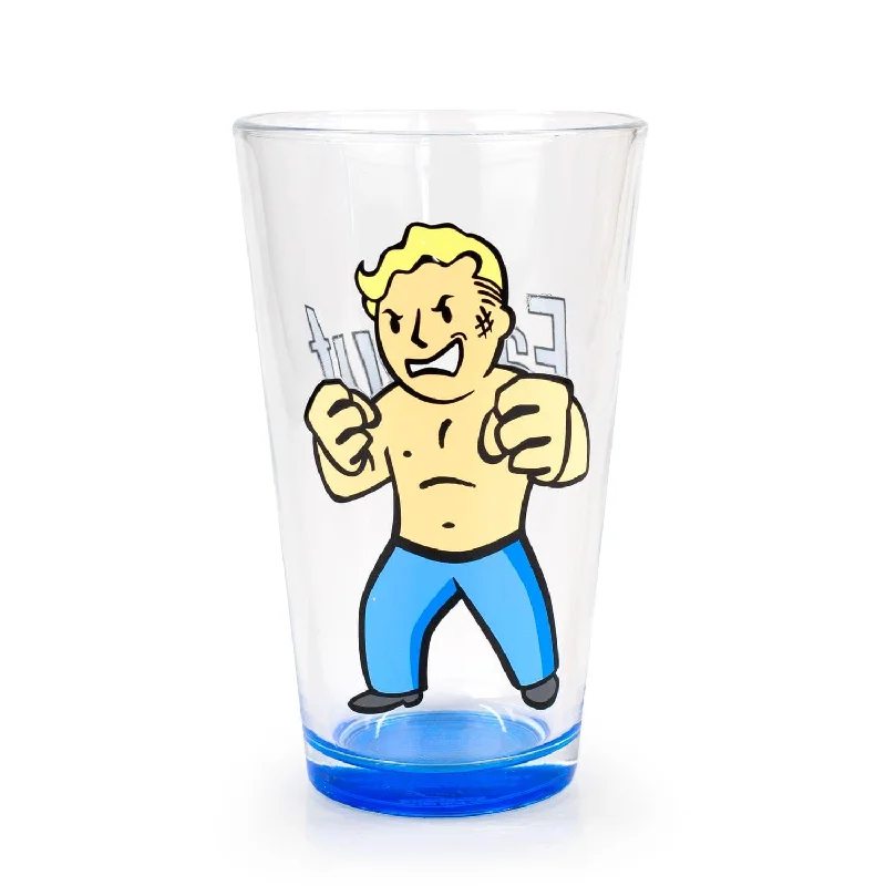 Video games with early access reviews​ Fallout Collectibles | Fallout Vault Boy Pint Glass | 16 Ounces | Xbox One Gift