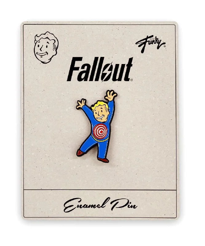 Retro video games with pixel - art style Fallout Collectibles | Vault Boy Collector’s Edition Moving Target Perk Pin Retro video games with pixel - art style Fallout Collectibles | Vault Boy Collector’s Edition Moving Target Perk Pin