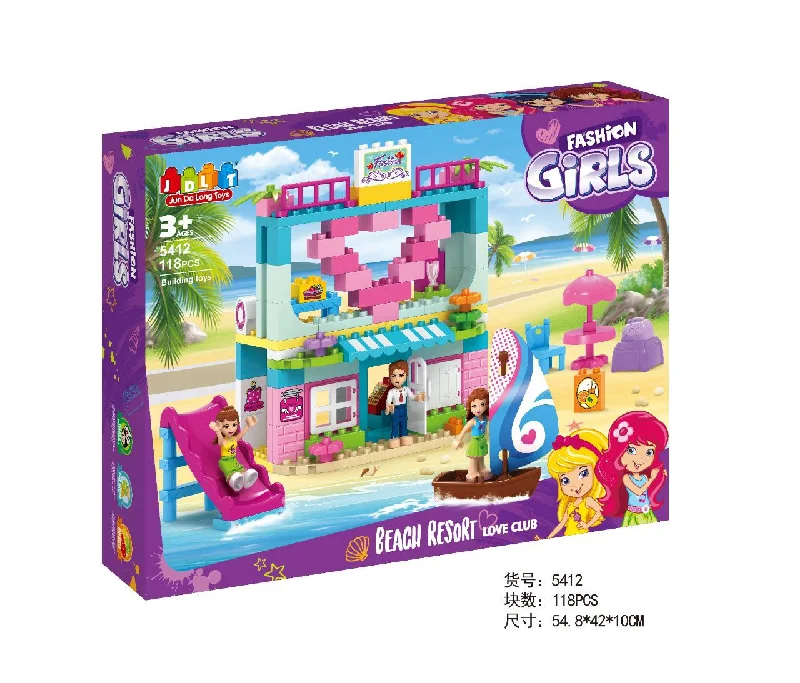 Memory - training educational toys for kids​ Fashion Girl Block Set P,Bx