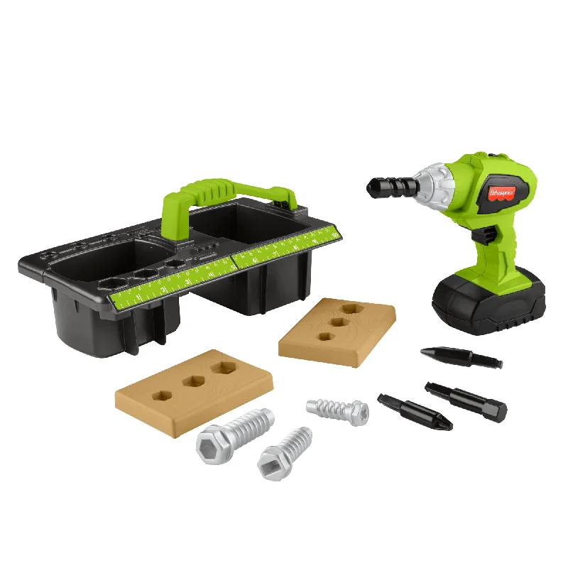 Educational toys for teaching measurement concepts Fisher-Price Drillin’ Action Tool Set Pretend Construction Toys With Sounds, 10-Piece Preschool Toy Educational toys for teaching measurement concepts Fisher-Price Drillin’ Action Tool Set Pretend Construction Toys With Sounds, 10-Piece Preschool Toy