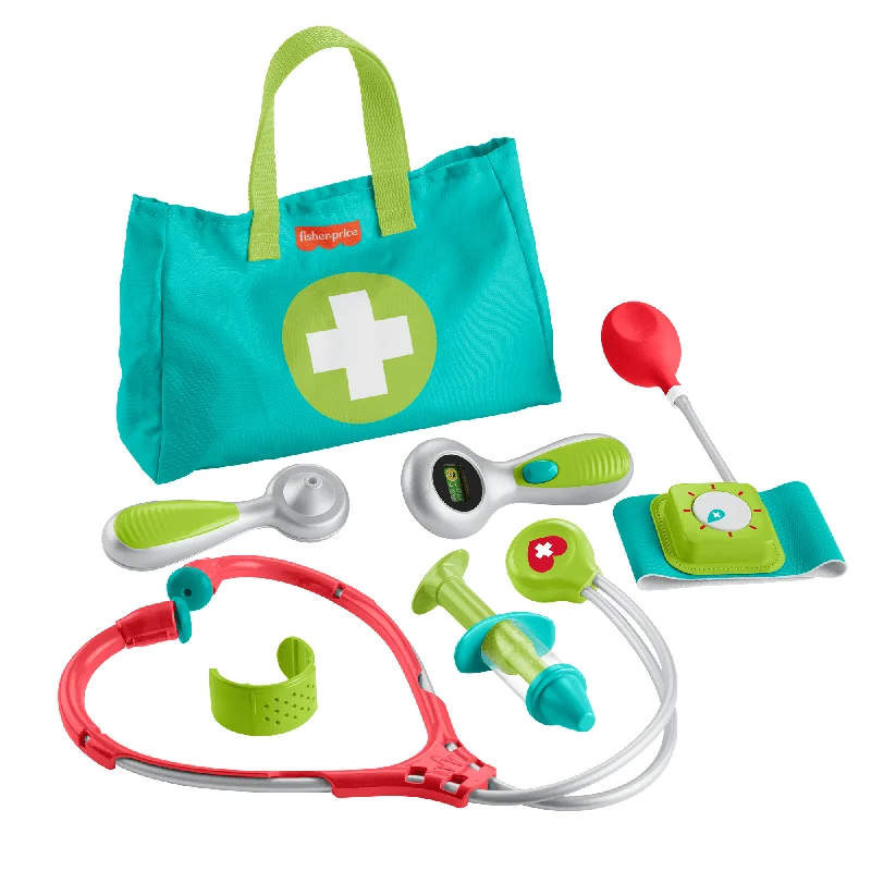 Educational toys for teaching dance and movement​ Fisher-Price Medical Kit 7-Piece Doctor Toys Preschool Pretend Play Set For Ages 3+ Years