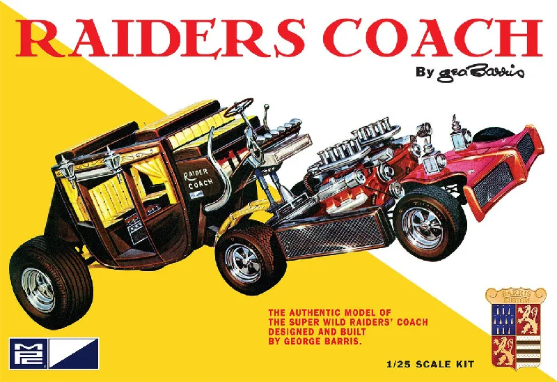 Theater model toys for drama and performance play George Barris Raiders Coach 1/25 MPC Models Theater model toys for drama and performance play George Barris Raiders Coach 1/25 MPC Models